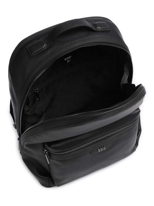 JARETH_ black backpack BOSS | 50529094 JARETH_BACKPACK.001